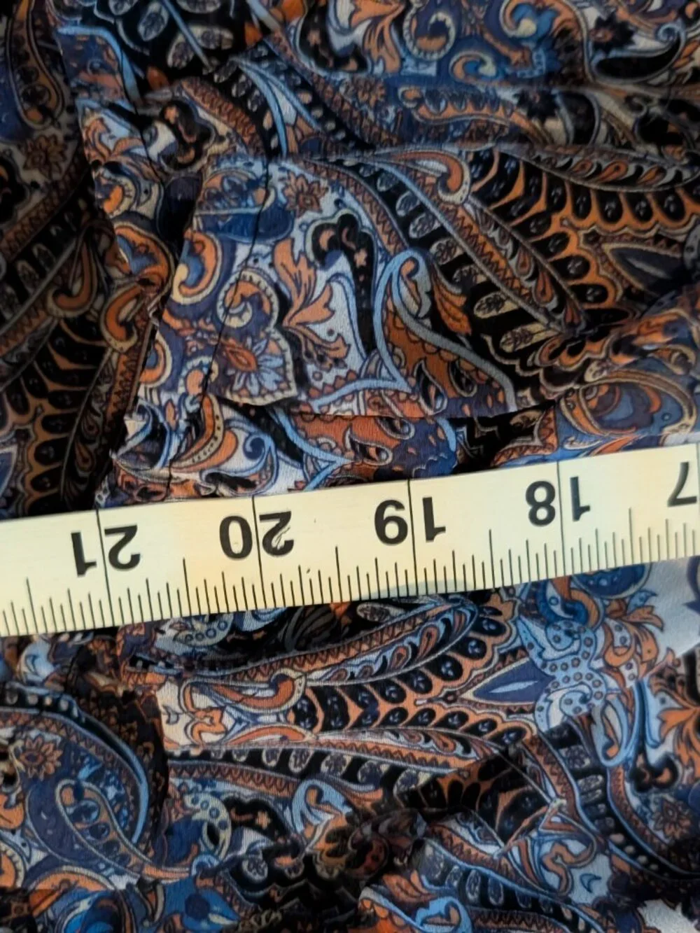 Melanie Lyne Paisley Cross-Over Blouse | Size 8 | NWT - Picture 11 of 12